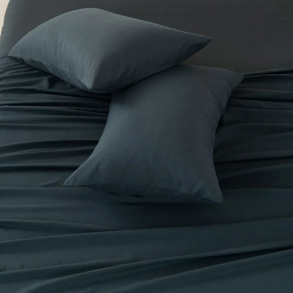 Alpine Swiss Dark Teal Sheet Set